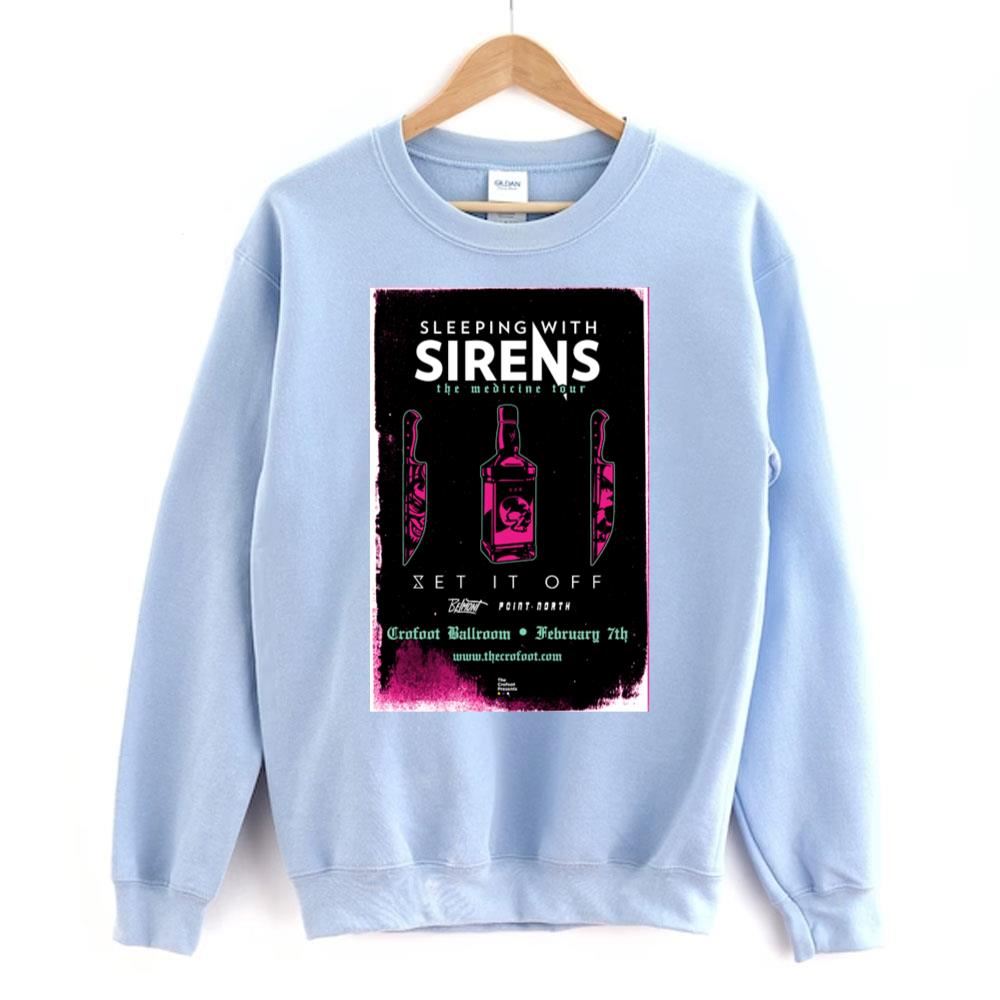 The Medicine Tour Sleeping With Sirens Limited Edition T-shirts